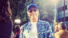 Van Damme previo a un evento