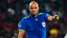 Francisco Chacón, durante un juego de la Liga MX