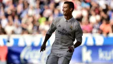 CR7 celebra un gol frente al Alavés