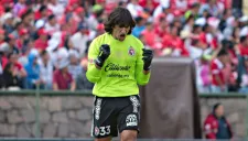 Vilar celebra un gol con Tijuana
