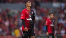 Cándido Rmírez lamenta una falla en un duelo de Atlas