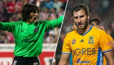 Gignac y Vilar, durante el partido de la Jornada 16