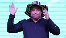 Ronaldo durante un evento