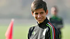 Jürgen Damm sonríe en el entrenamiento del Tri en Ohio