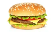 Hamburguesa de carne con queso