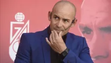 Paco Jémez en conferencia con el Granada