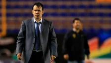 Juan Reynoso Durante el juego San Luis vs Cruz Azul