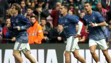 Modric, Vázquez y CR7 previo a jugar el Clásico español