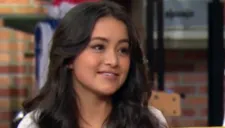 Rubí, en un programa de TV