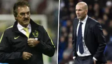 La Volpe y Zidane, frente a frente