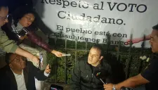 Cuauhtémoc Blanco habla con los medios tras iniciar su huelga de hambre