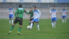 Canelas 2010 durante un partido de la Cuarta División