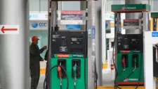 Gasolinería que carece de combustible Premium