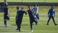 Cruz Azul, durante sesión de entrenamiento en La Noria