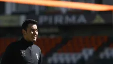 Sambueza durante práctica del León