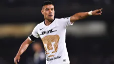 Pablo Barrera durante el encuentro ante América