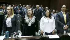 Xóchitl Gálvez en primera sesión de la Comisión Permanente