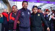 Cardozo, en su llegada al aeropuerto de la CDMX