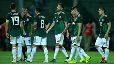 Selección Nacional tras un partido contra Argentina