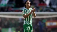 Lainez, tras su debut con el Betis en España