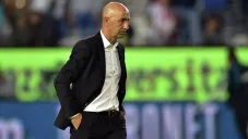 Francisco Ayestarán durante un partido contra León