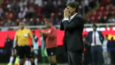 Hernán Cristante durante un encuentro ante Chivas