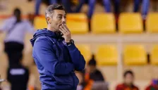 Pedro Caixinha en el partido contra Alebrijes de Oaxaca