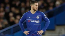 Hazard se queja tras una anotación del equipo contrario