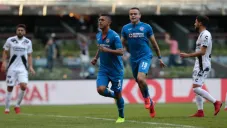 Elías Hernández festeja anotación contra Xolos