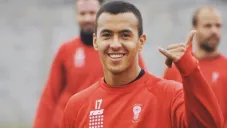 Kaku Romero en entrenamiento con los Red Bulls