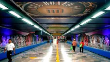 Así luce la estación Garibaldi, línea 8