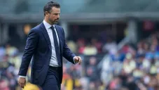 Rafael Puente en el Estadio Azteca