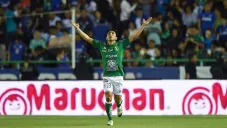 Ángel Mena tras su anotación a Cruz Azul