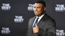 Ronaldo Nazario, en la alfombra roja de The Best