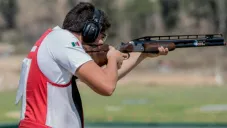 Jorge Orozco, durante una competencia
