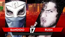Promocional de Rush vs Bandido para ROH 17
