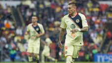 Nico Castillo en partido con el América