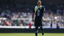 Nico sonríe en el Clásico Capitalino en CU