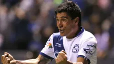 Matías Alustiza festeja su gol de último minuto