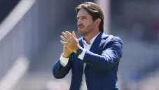 Bruno Marioni durante un encuentro ante América