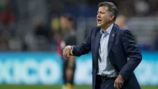 Osorio durante encuentro amistoso de la Selección Mexicana