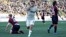 Dybala celebra anotación con la Juventus