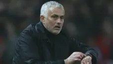Mourinho durante un encuentro de la Premier League