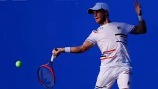 Schwartzman, durante su participación en el AMT en Acapulco