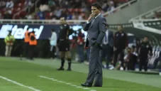 Sosa durante partido de Copa MX