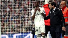 Vinicius sale lesionado de los Octavos de Champions