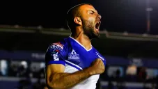 Tito Villa, en uno de sus últimos partidos con el Celaya