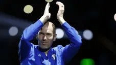 Zidane aplaude en un evento