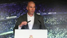 Zinedine Zidane habla en su presentación como DT del Real Madrid