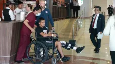 Elías Hernández abandona hospital tras cirugía